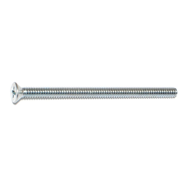 Midwest Fastener #10-24 x 3 in Phillips Flat Machine Screw, Zinc Plated Steel, 100 PK 07290